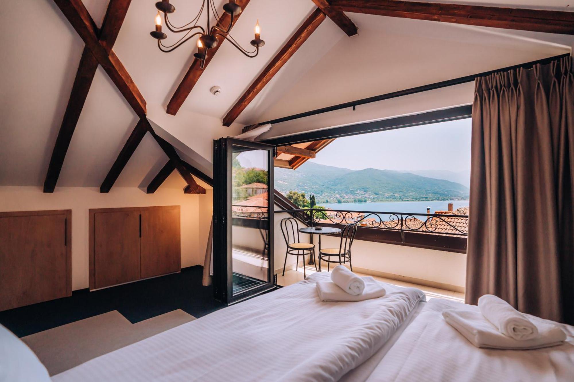 Villa Pupin Gorna Porta Ohrid Bagian luar foto