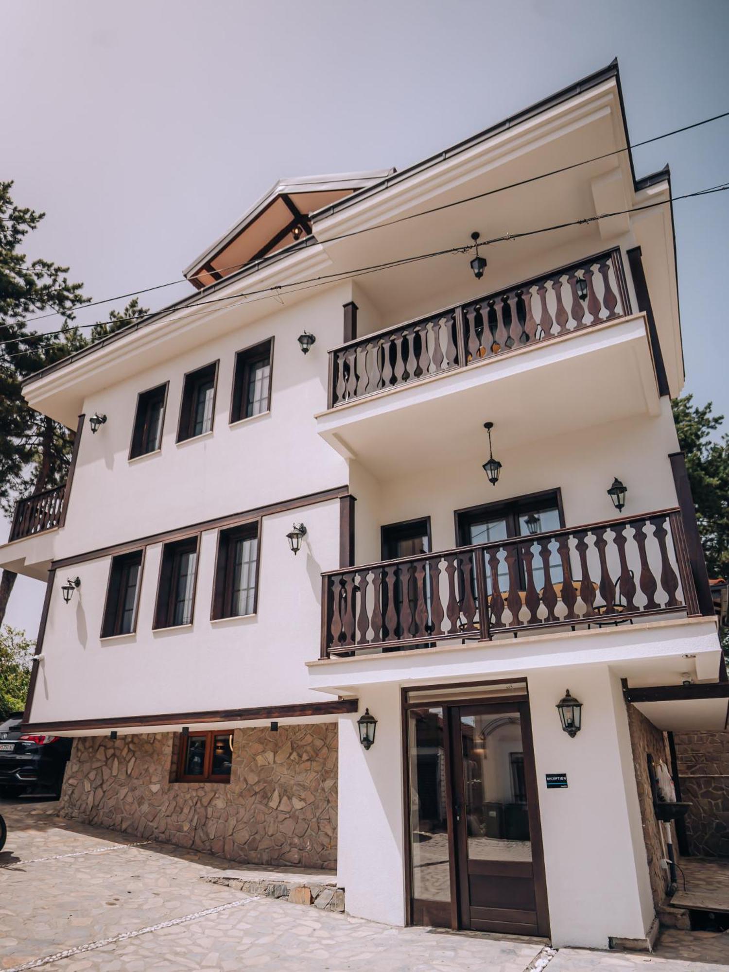 Villa Pupin Gorna Porta Ohrid Bagian luar foto