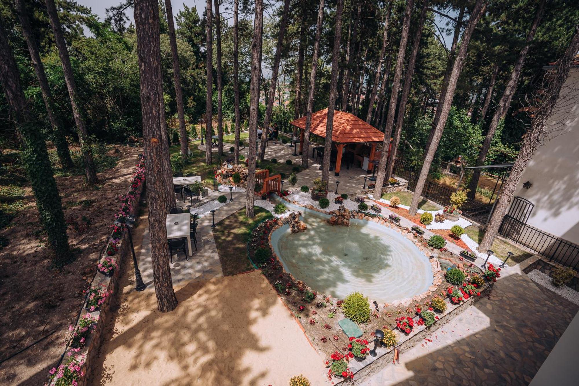 Villa Pupin Gorna Porta Ohrid Bagian luar foto