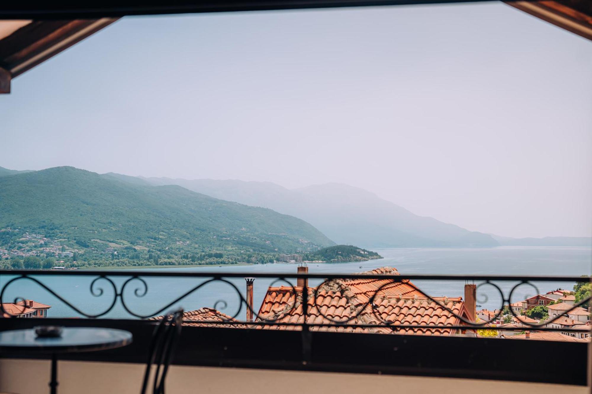 Villa Pupin Gorna Porta Ohrid Bagian luar foto