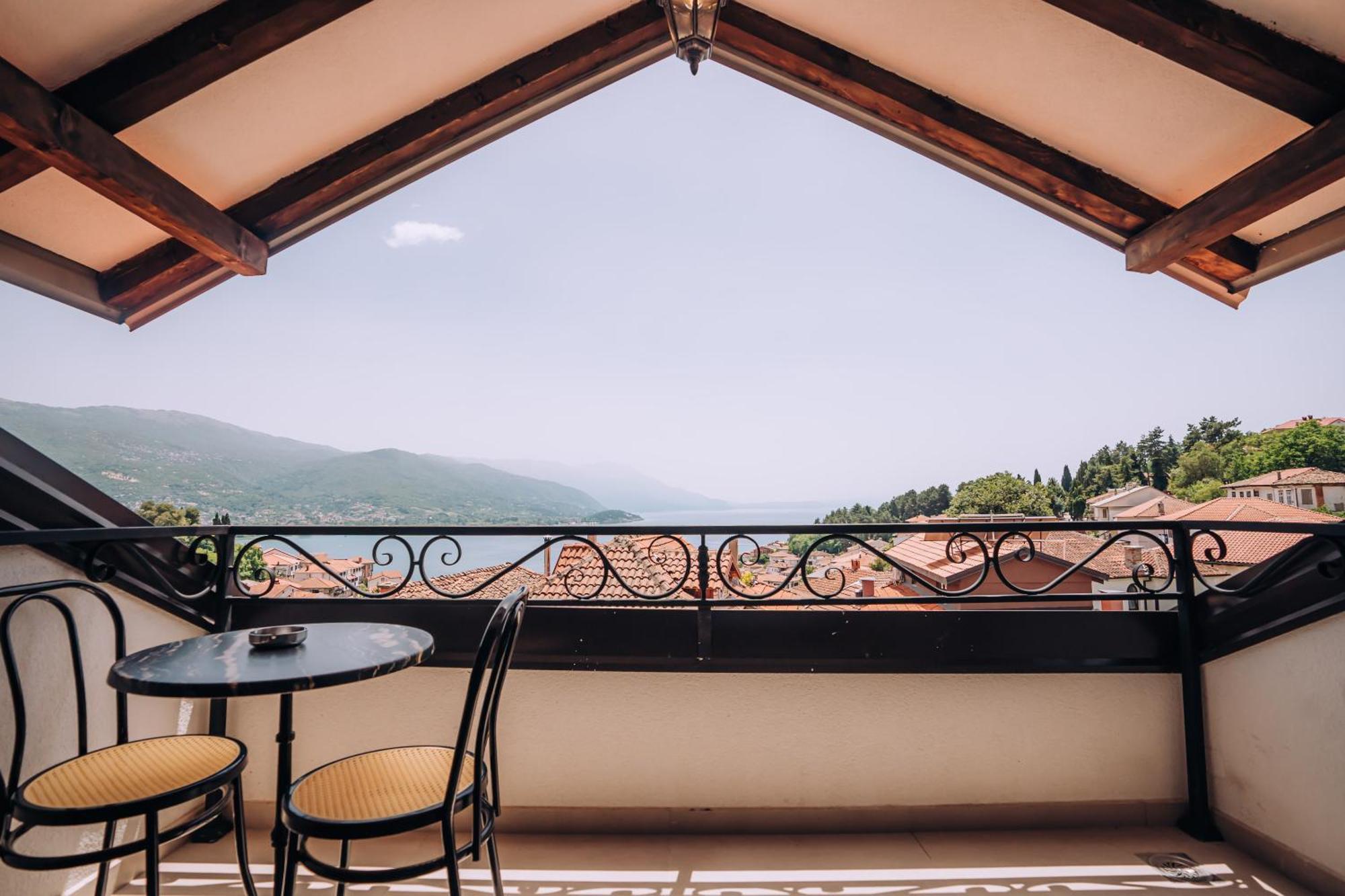 Villa Pupin Gorna Porta Ohrid Bagian luar foto