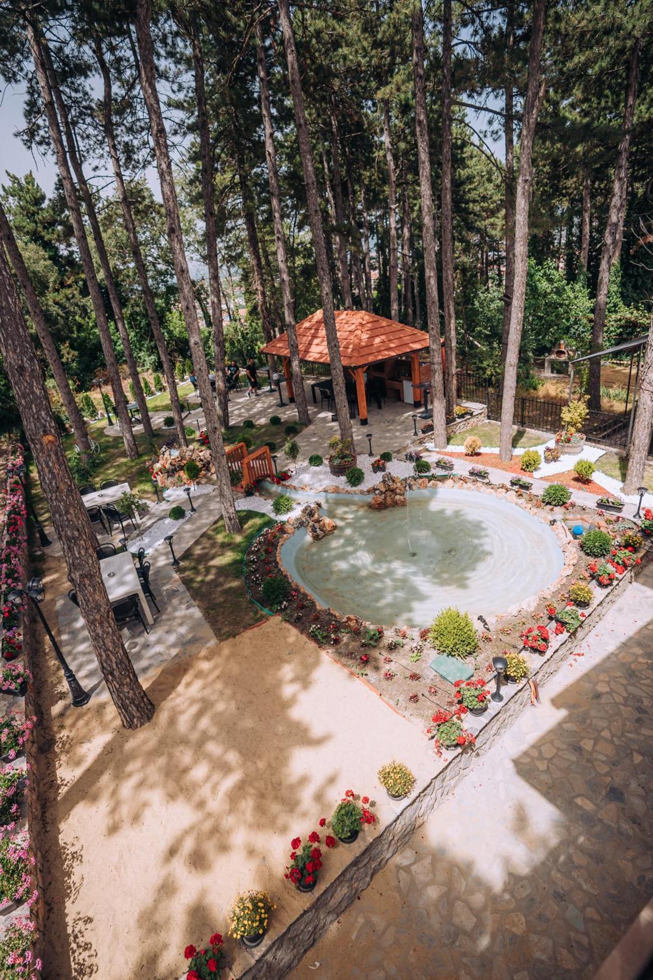 Villa Pupin Gorna Porta Ohrid Bagian luar foto