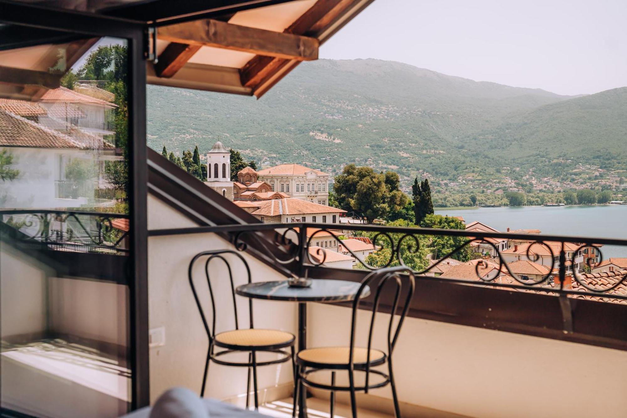 Villa Pupin Gorna Porta Ohrid Bagian luar foto
