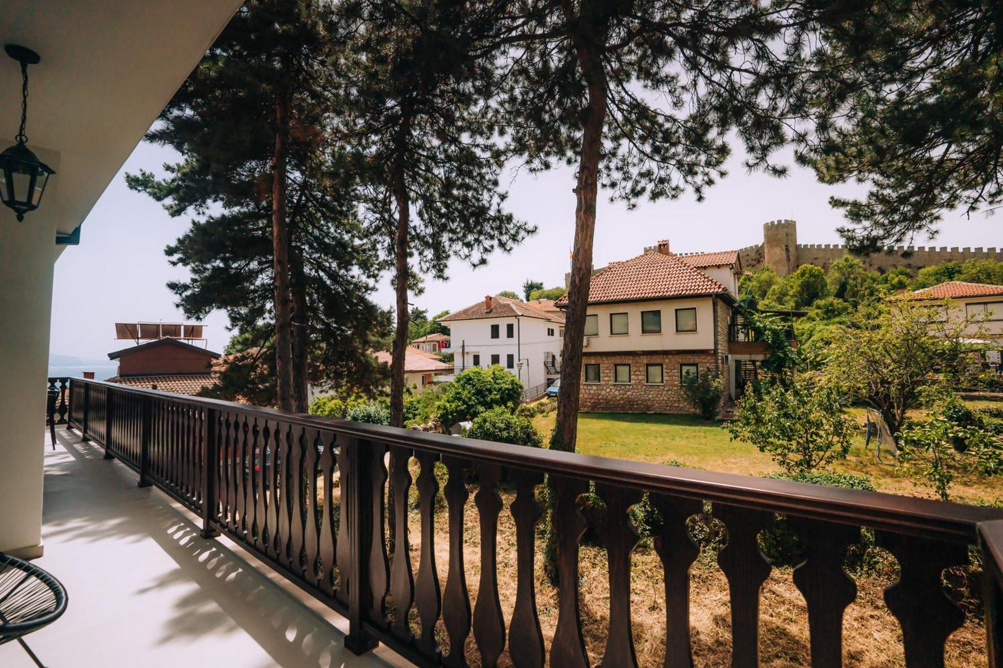 Villa Pupin Gorna Porta Ohrid Bagian luar foto