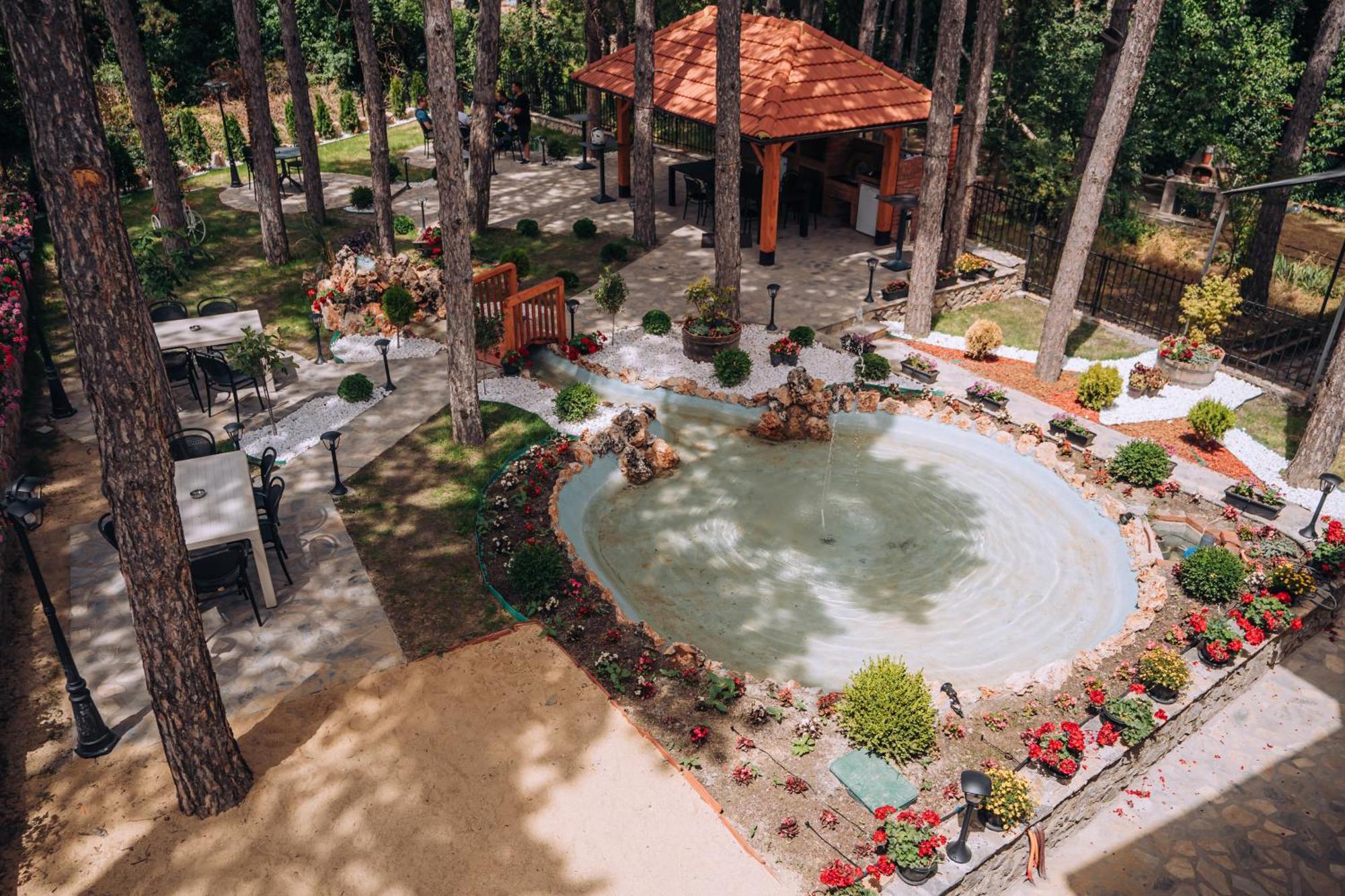 Villa Pupin Gorna Porta Ohrid Bagian luar foto